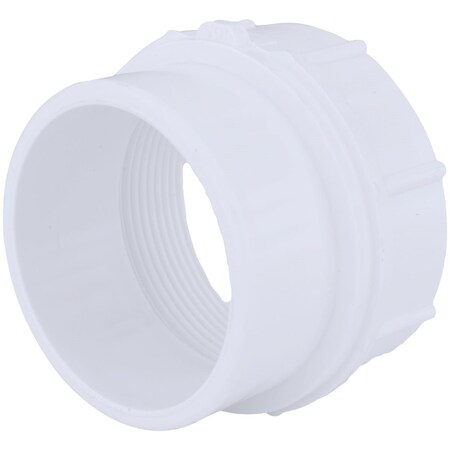 Charlotte Pipe And Foundry 2 In. SPG x 2 In. FIP Schedule 40 DWV PVC Cleanout PVC 00105  0800HA